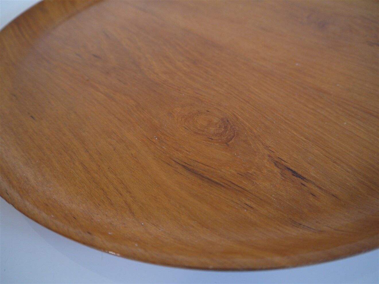 Scandinavian vintage teak tray 1960