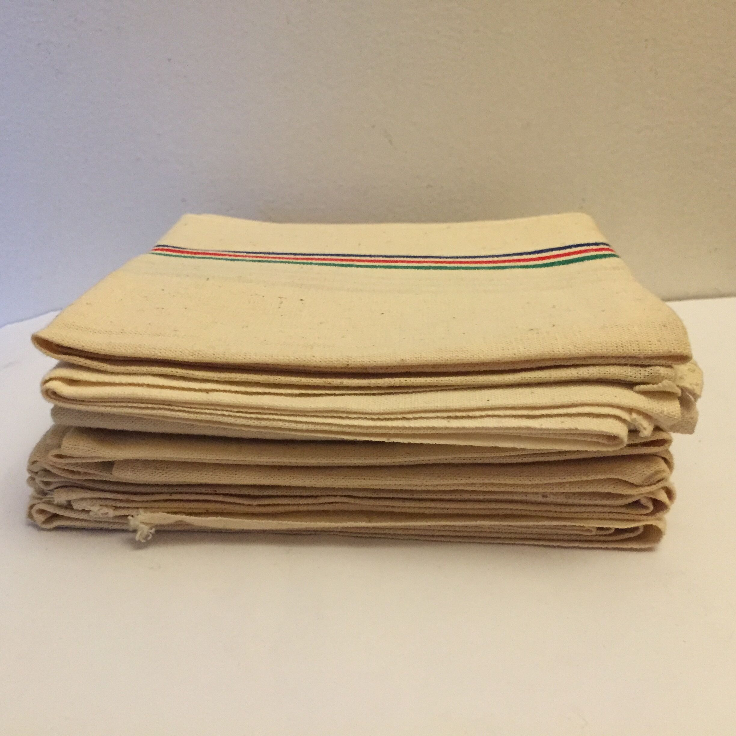 Set of 6 tea towels in linen