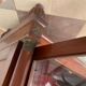Antique mahogany showcase, early 20th century