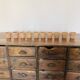 Lot de 10 pots en terre cuite circa 1930 graineterie