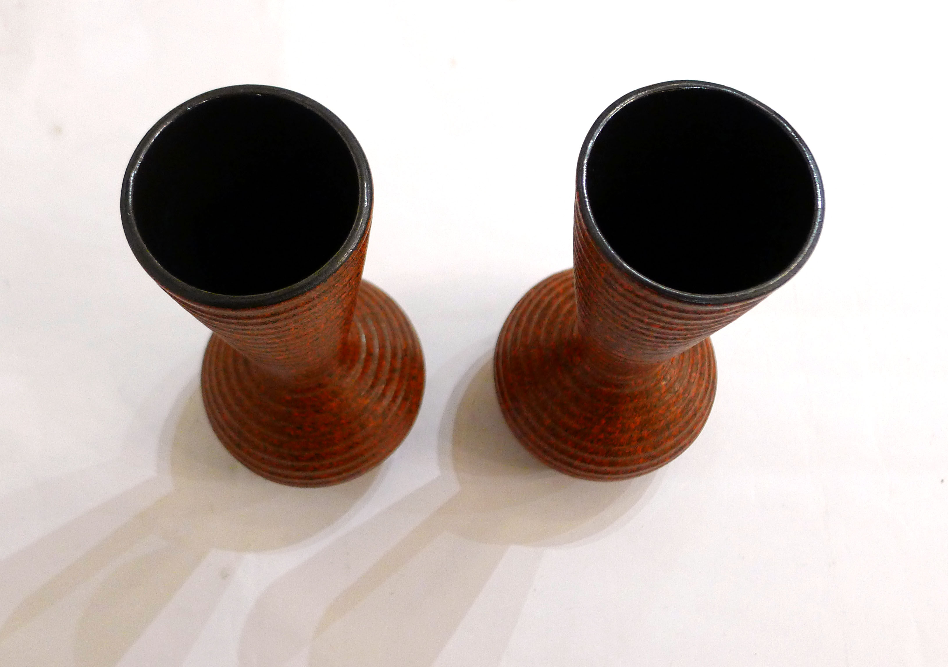 Paire de vases mats West Germany