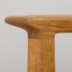 Hans Wegner GE 265 armchair  for Getama in Oak & Black Leather, Denmark