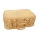Wicker suitcase