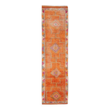 3x10 Pumpink Orange Vintage Runner Rug, 85x318Cm SK 22939