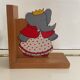 Serres livres Babar en bois