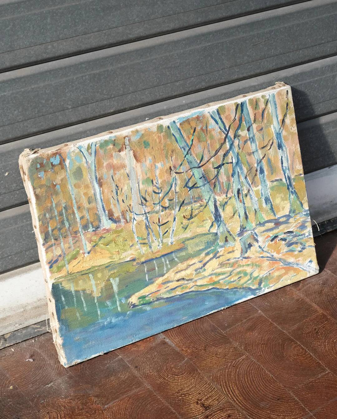 Oil painting landscape