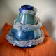 Glass paste vase