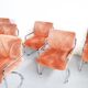 Set of 6 armchairs by Guido Faleschini, 1970s, Mariani Italia, publisher