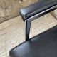 Pair of chrome office chairs