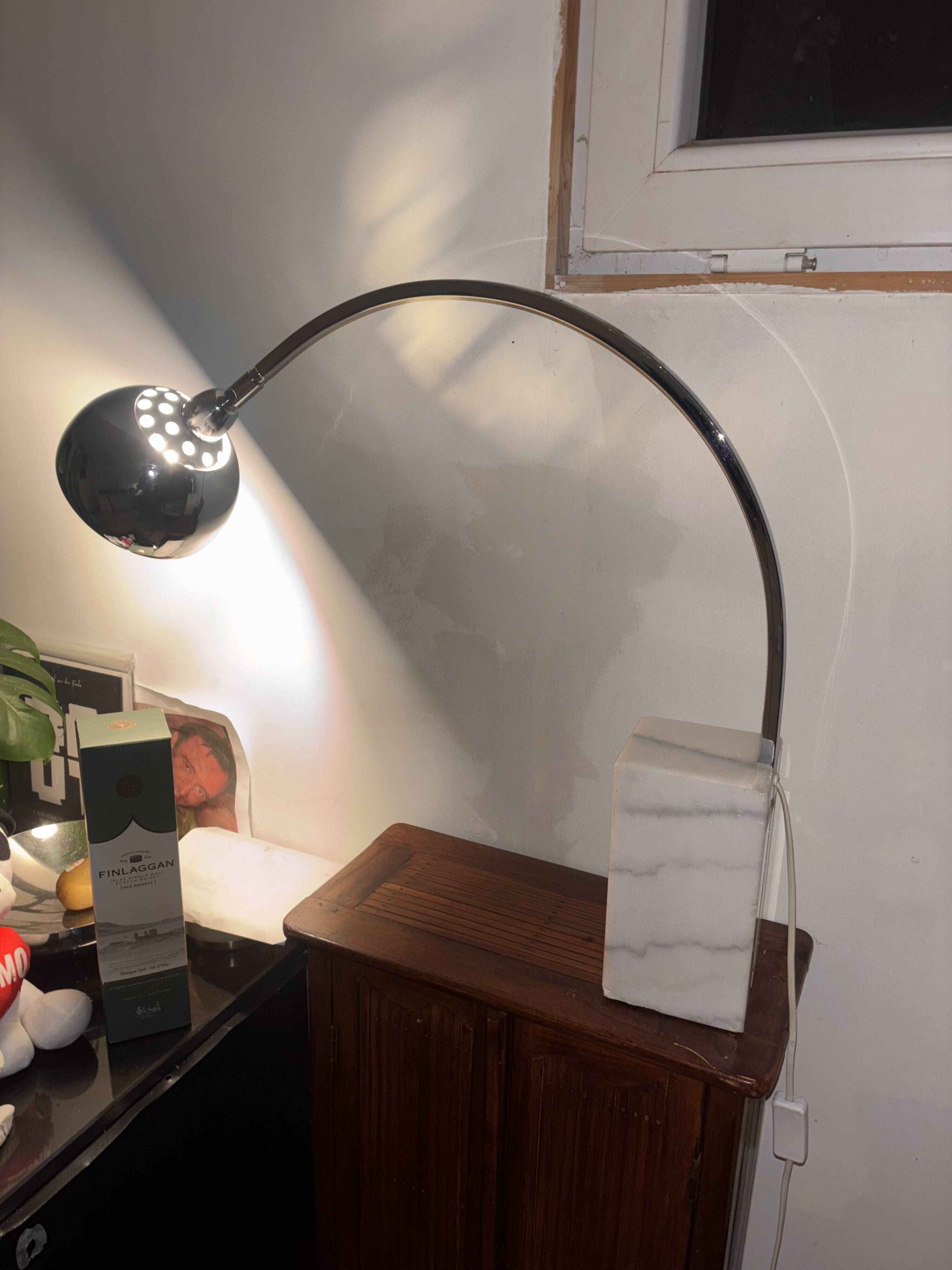 Lampe de table Baby Flos Arco par Achille et Pier Giacomo Castiglioni