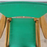 2 old scandinavian-style armchairs with 2 positions 50s