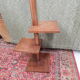 Lampadaire a tablette en palissandre epoque art deco