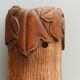 Carved bamboo vase, Japan