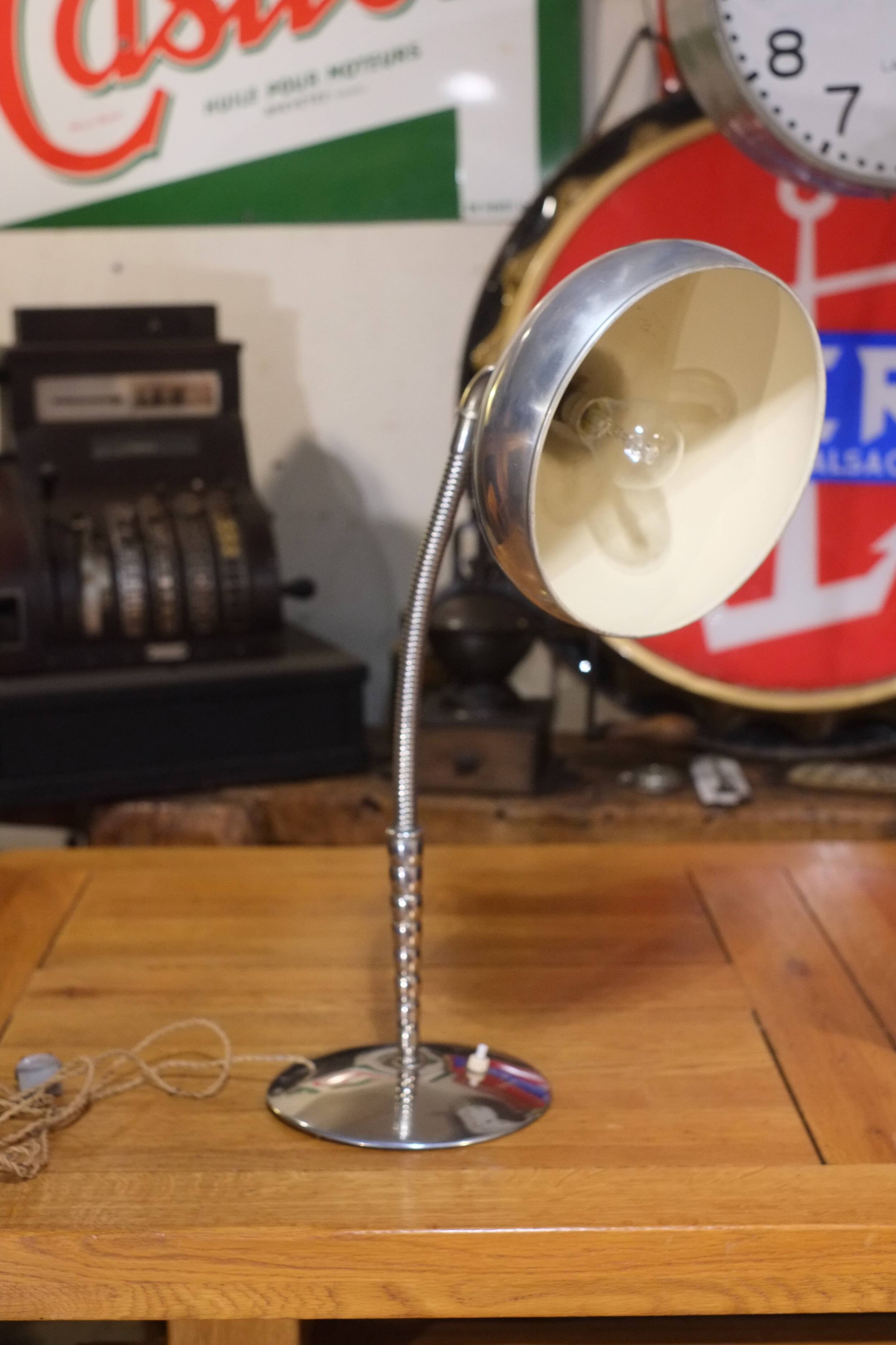very rare vintage pirouett desk lamp