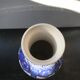 Former vase Delft ceramics white decor blue vintage mill