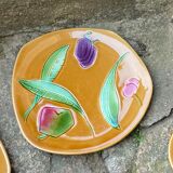 Set of 6 dessert plates Sarreguemines