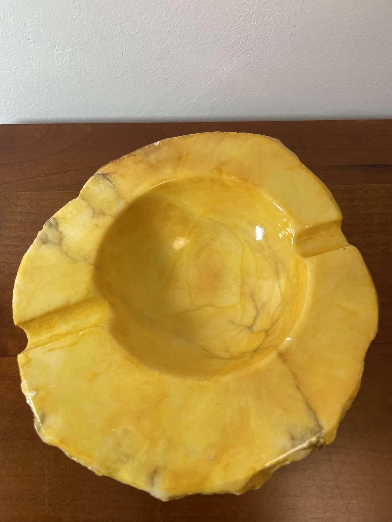 Alabaster ashtray