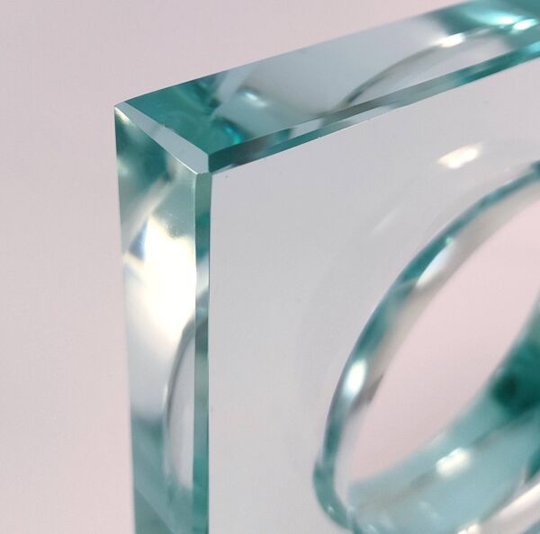 Presse-papier verre design italien sculptural