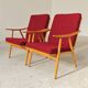 Pair of Boomerang armchairs Antonin Suman TON Thonet 1960