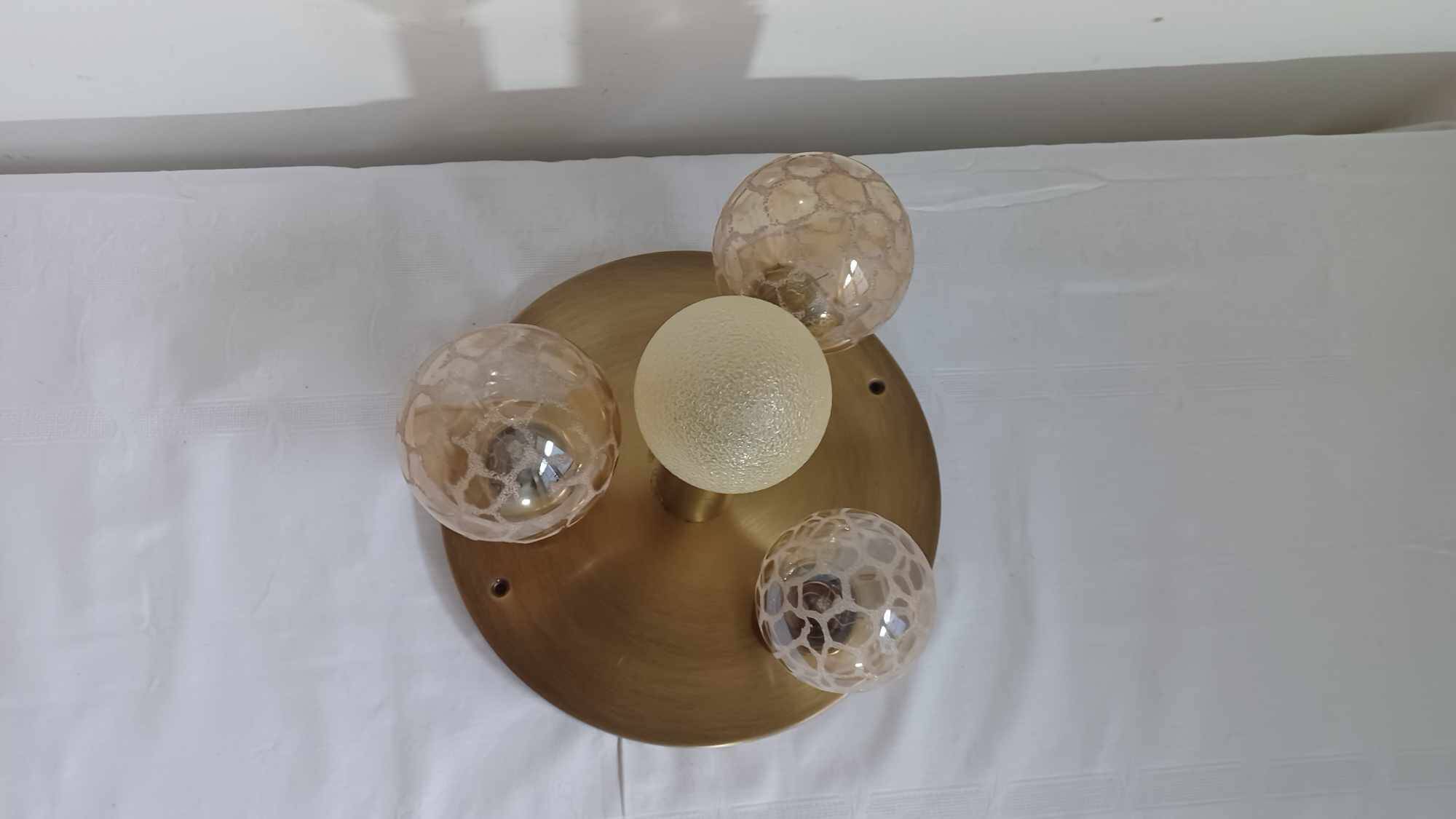 Plafonnier / Applique " TZ Leuchte " Allemagne 1970