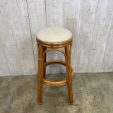 Rattan bar stool