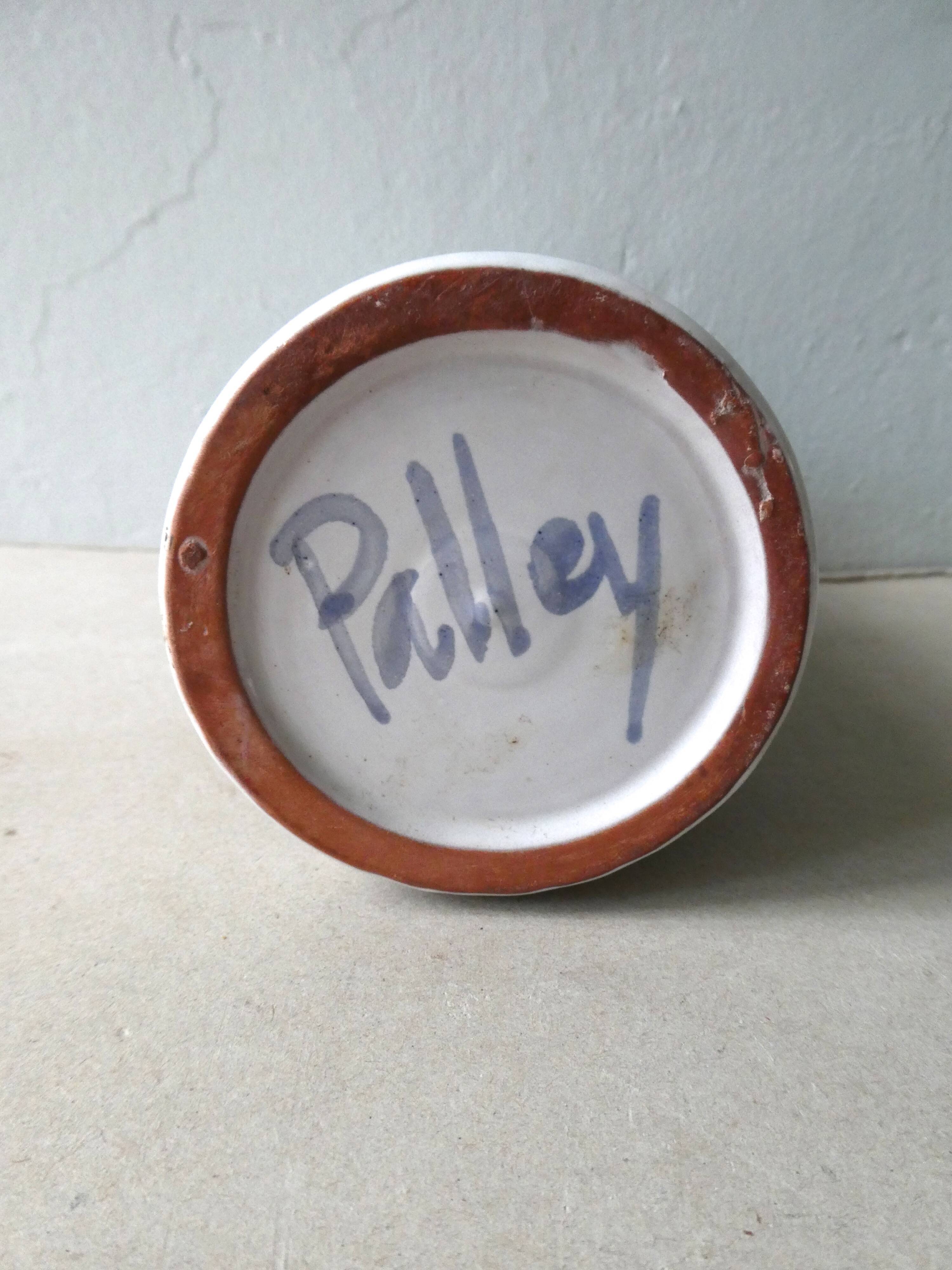 Bottle ceramic of Claude and Slavik Palley, 70 years