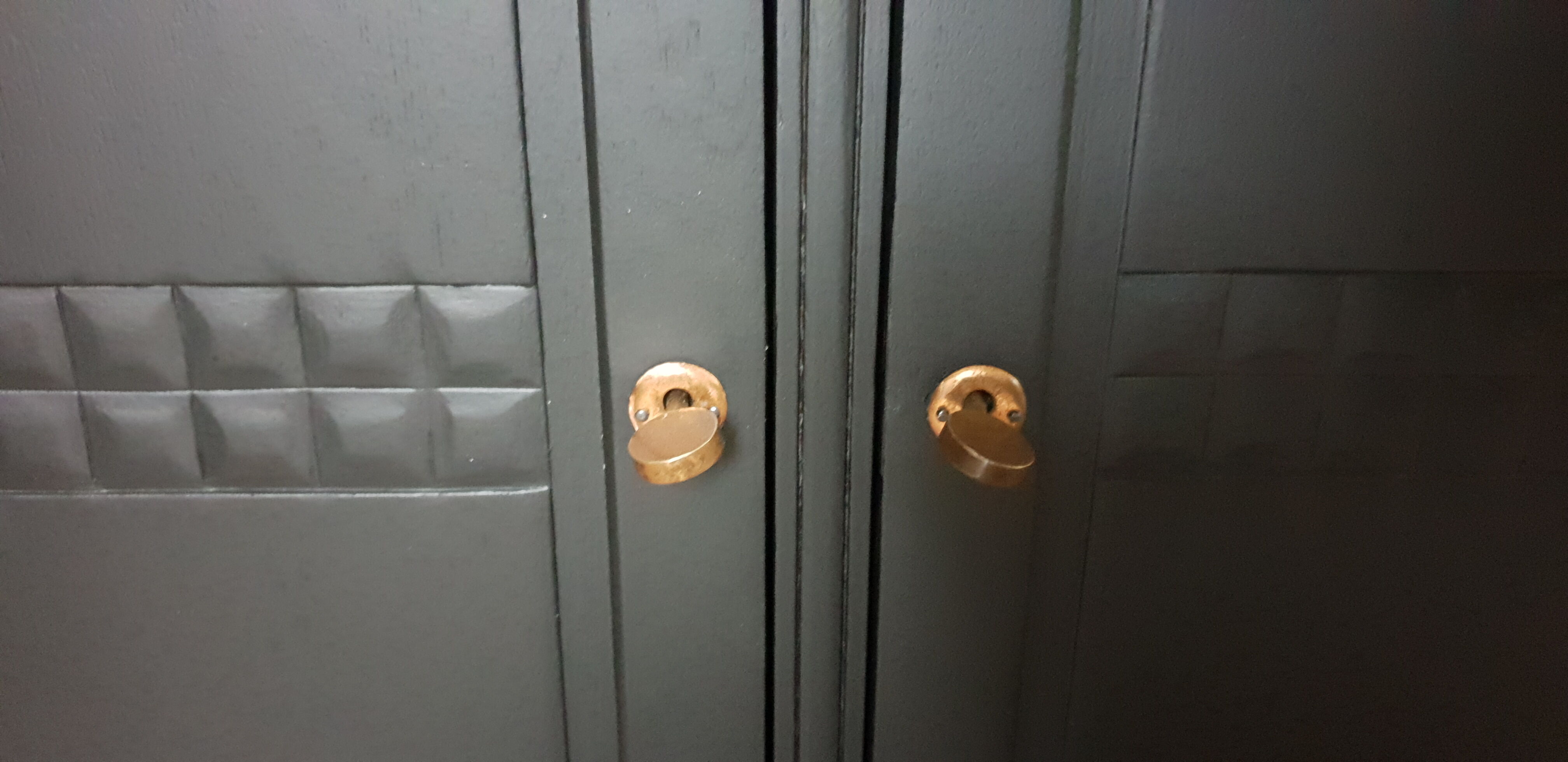 Black art deco buffet