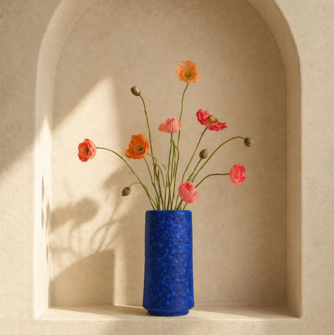 Vase en céramique, Fat Lava ｜Années 1980