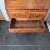 Louis XV style sloping desk in solid walnut