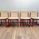 Set of 4 Scandinavian teak chairs by Vamdrup Stolefabrik