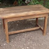 Small oak side table