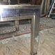 Chrome and gold metal coffee table by Romeo Rega from the 1970s.
