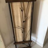 Lampadaire bambou vintage