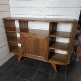 Vintage 60s bookcase sideboard