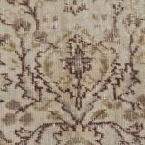 5x9 Vintage Brown Cream Classic Turkish Rug, 165x284Cm