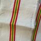 Duo of new mixed tea towels in linen and cotton, XL