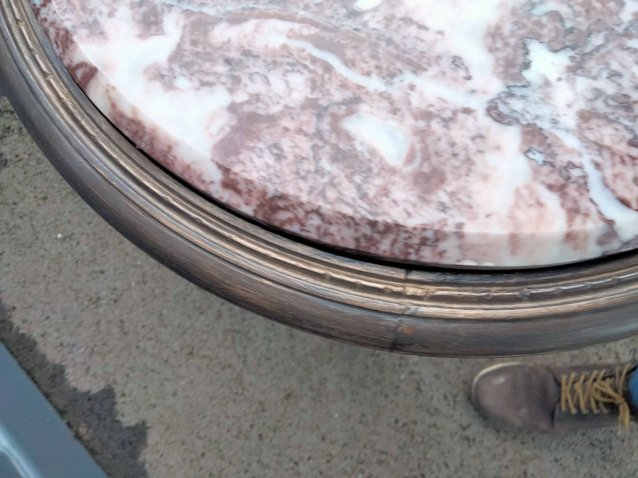 Pair of pedestal tables
