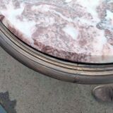 Pair of pedestal tables