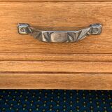 Art Deco asymmetrical glass Parisian wardrobe 1930