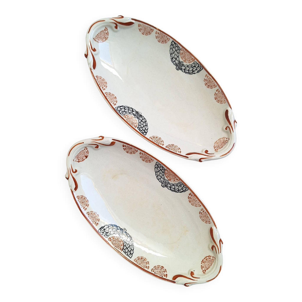 lot de 2 raviers Moulin des Loups bouquet - VAISSELLE/Plats, saladiers