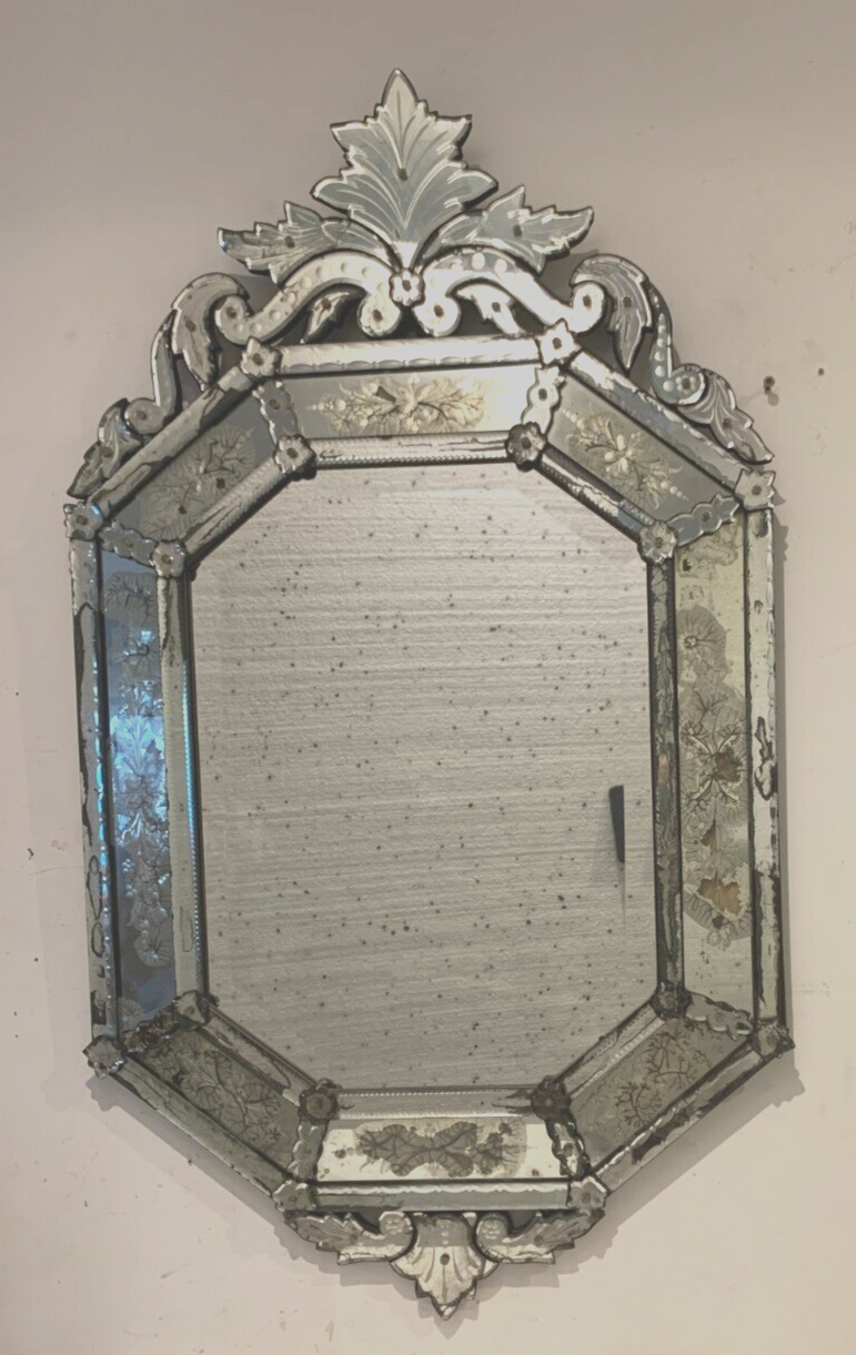 Miroir Vénitien a pare close XX siècle