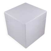 Cube-Side table-Bedside table-Tile-Ceramic-White-Glossy