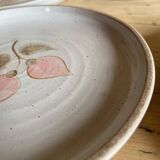 Assiettes à dessert en grès Salins