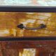 Colorful wooden sideboard