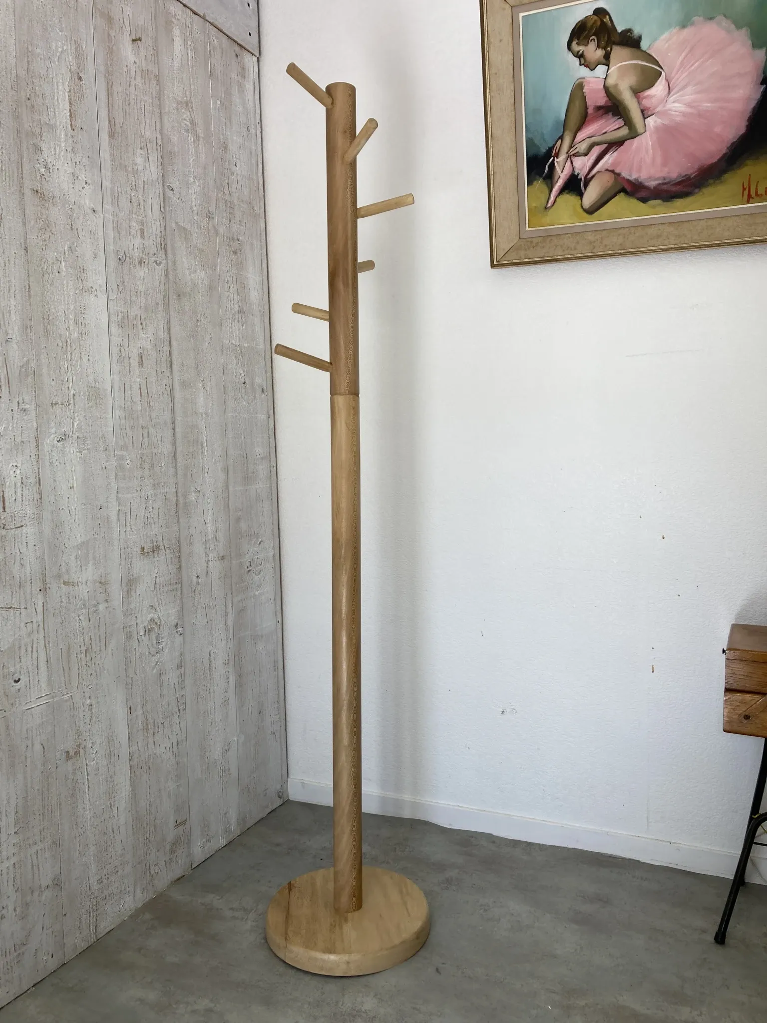 Scandinavian coat rack