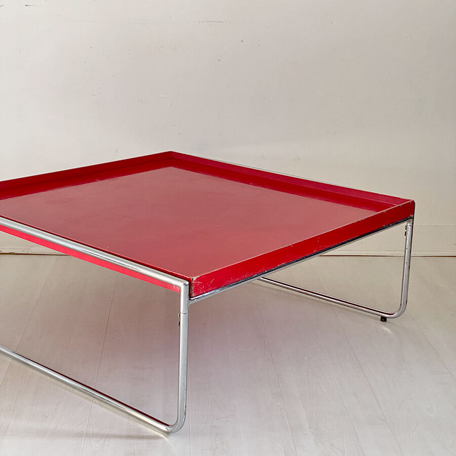 Coffee table "trays square" by Kartell by Piero Lissoni 2003