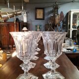 10 glasses val st Lambert model Metternich 1946
