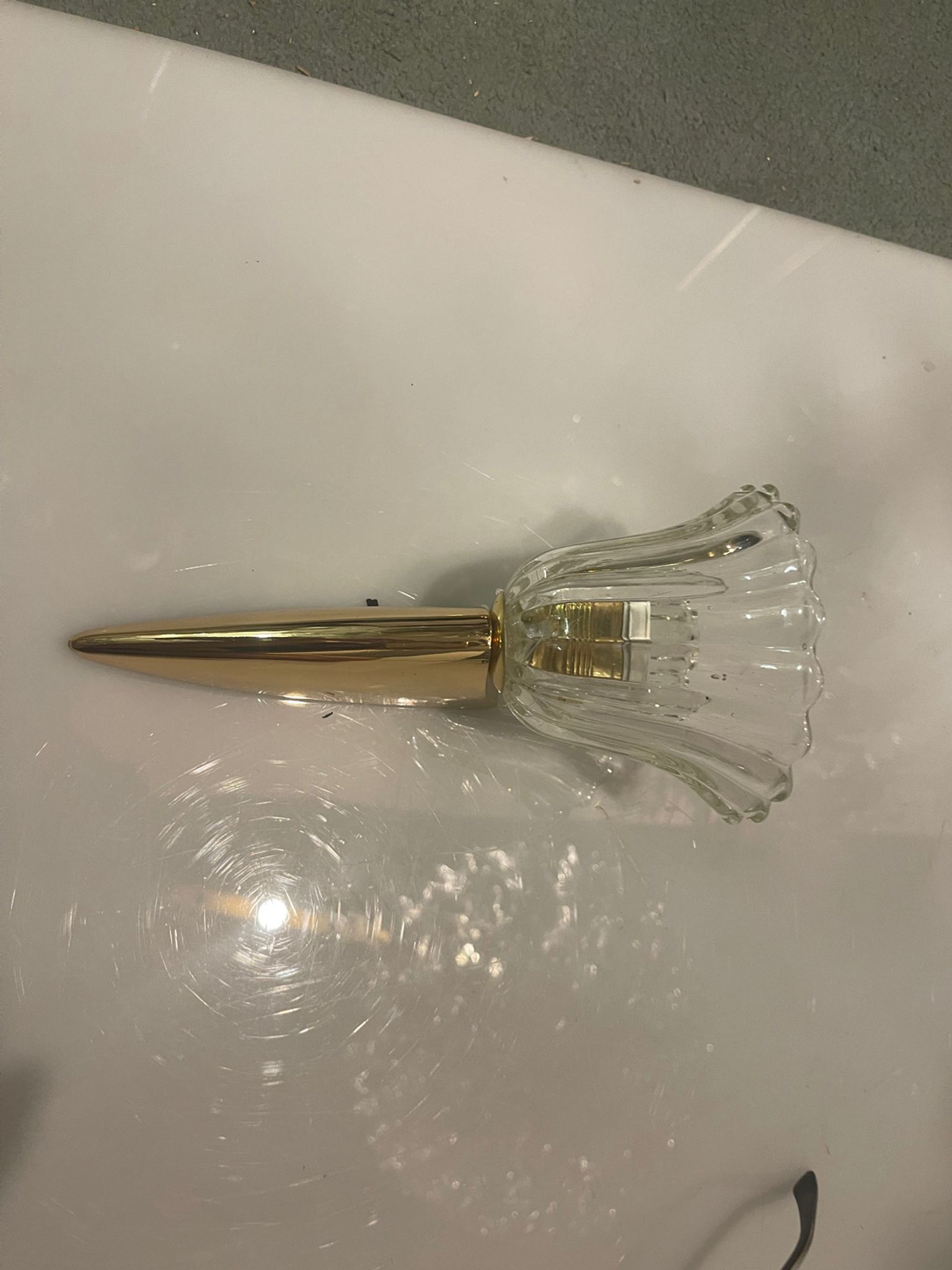 Murano glass sconces set of 2