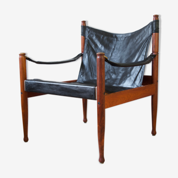 Fauteuil Safari par Erik Wortz pour Niels Eilersen