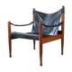 Safari armchair in Rosewood by Erik Wortz for Niels Eilersen.